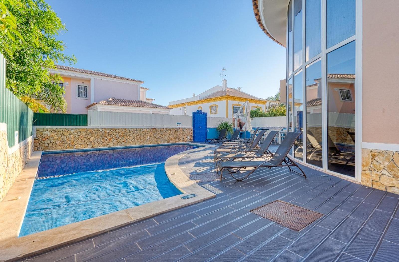 Full Private 300Sqm Villa Jacuzzi Heated Pool Ideal & Quiet Location Albufeira Exteriér fotografie